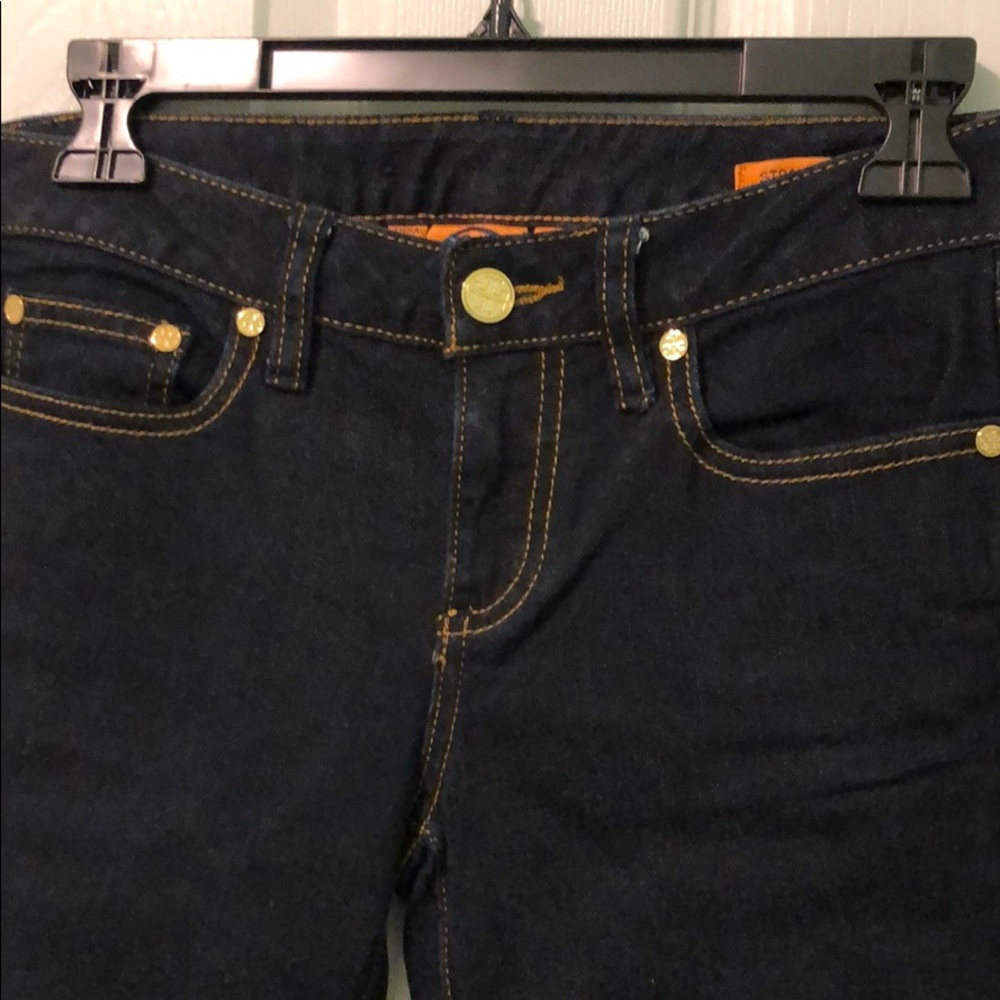 Tory burch size 24 straight leg jeans - Picture 2 of 6